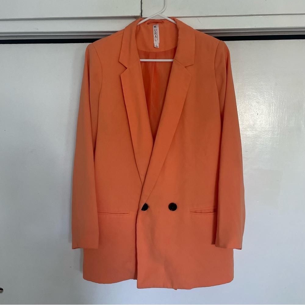 Mural Oversized Blazer Sz S